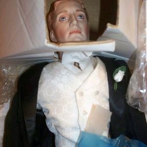 Franklin mint groom doll